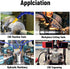 2Pcs CNC Mist Coolant System for Lathe Milling Engraving, 8mm Air Pipe Sprayer for Metal Cutting Cooling Lubrication