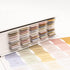 Verse & Vow 66 24 Bible Tabs, Coastal Crush - Tabs + Blanks, Laminated Gold Embossed, Durable & Elegant Bible