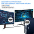 4K 6 2-Pack, Displayport to HDMI Cable Feet Display Port (DP) to HDMI Adapter Male to Male Cord Converter for PC