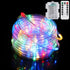 SFNDOU 1 Pack Battery Powered String Lights Waterproof with Remote 33ft 100LED Timer