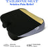 Cushion.Tailbone memory foam cushion for car seat, ergonomic seat cushion for office chair, gaming chair cushion.
