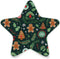 ALAZA Happy Snowman Green Xmas Merry Christmas Tree Star Shaped LED Night