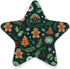 ALAZA Happy Snowman Green Xmas Merry Christmas Tree Star Shaped LED Night