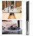 3" 1/2" 2-Flute Extra Long Straight Plunge Router Bit Shank, Carbide-Tipped Bit for Deep Wood Grooving, Slotting & CNC