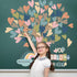 Classroom Tree Bulletin Board Decorations - Boho Heart Tree Paper Cutouts for School Decor