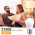 LED Bulb 120V, 40W Equivalent, A15 Warm White 2700K Energy Saving Bulb, E26 Medium Screw Base, 4 Pack