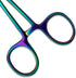 Set (5.5 Inch, 3 Set) SURGICAL ONLINE Titanium Rainbow Hemostats & Scissors - Durable Material, Easy Identification