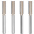 1/4-inch Shank, 5/16-inch Cutting Dia, 2-Flute Straight Router Bit, Carbide Tipped Plunge