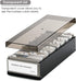 MaxGear Black Business Card Holder for Desk, Organizer Case, Credit Card Holder File, Index Card Box Storage, 800 Cards