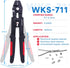 Wire Rope Swager Tool for Crimping Fishing Lines Up To 2.2mm (WKS-711)