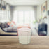 Countertop BESPORTBLE Mini Trash Can with Swing Lid Compact Lightweight Desktop Waste Bin for Office Kitchen Bathroom