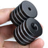LOVIMAG 1.26”D x 0.2”H Black Epoxy Coated Neodymium Disc Magnets with Countersunk Hole, Pack of 10