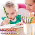 Fancy Land Happy Birthday Pencils, 50PCS Wooden Pencils with Eraser, Classroom Teacher Award for Kids