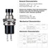 Clyxgs Momentary Push Button Switch, SPST Normal Closed NC Switch 2 Pin Mini Micro 1A 250V AC, 30 PCS