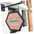 NUOBESTY 8pcs Acoustic Felt Panels, Hexagon Cork Board, Colorful Stitching Felt Bulletin Board Tiles