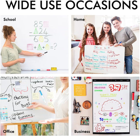 Dry Erase Markers, Shuttle Art 90 Bulk Pack, 15 Colors Magnetic Whiteboard Markers for School Office Home