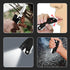 Led Mini Flashlight 6-in-1 Utility Folding Pocket Knife, Multi-Function Emergency Tool for Hiking, Camping