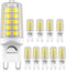 10 Pack G9 LED Bulbs Dimmable 5000K Daylight White, 4W 40W Equivalent