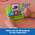 Educational Insights Lowercase Alphabet BubbleBrix - Sensory Alphabet Learning Toys, Literacy Manipulatives