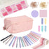 NEWEST Bible Journaling Kit, Bible Study Supplies, No Bleed Highlighters and Pens, Pink Bible Tabs, Aesthetic Tools