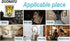 Anniversary.DYM9013 Stained Glass Dragonfly Night Light, Suitable for Bedroom, Corridor, Bathroom, Children's Room,This