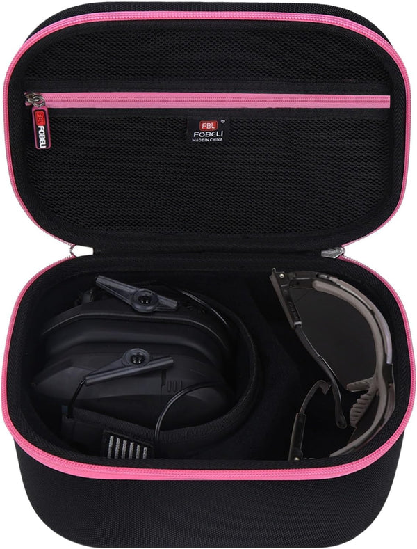 FBLFOBELI Hard Case for Walker's Razor Slim/Howard Leight Shooting Ear Protection Electronic
