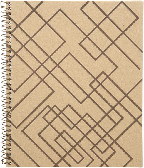 Mintra 100% Recycled Notebooks, Letter Size (8.5in x 11in), Design Set 3pk