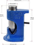 CNSPEED Hammer Hammer 16 4/0 Lug Crimper Tool, Solid Crimper for Battery and Welding Cables AWG TO Wire Gauge (Blue)