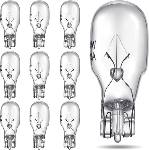 Riakrum T5 Landscape Light Bulbs, 12 Volt 4 Watt Low Voltage Bulbs for Outdoor Garden Deck Yard Landscape Lamp (10