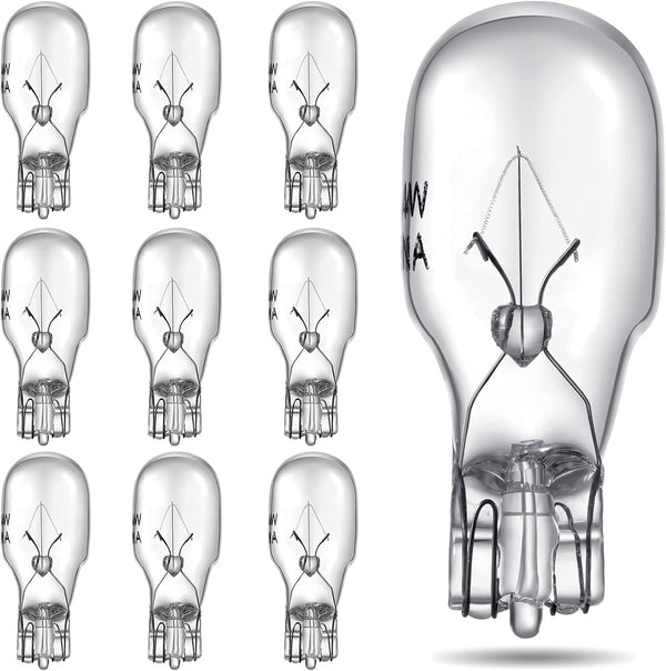 Riakrum T5 Landscape Light Bulbs, 12 Volt 4 Watt Low Voltage Bulbs for Outdoor Garden Deck Yard Landscape Lamp (10