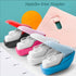 Black Red Stapleless Stapler, Portable Handheld Stapler, Press Staple Free Labor Saving Office Accessory for School