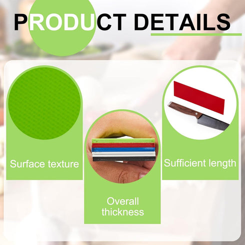 Tinlade 10 Pcs G10 Spacer Sheets for Knife Handle Material, 5 Colors, 6.3 x 2 x 0.06 Inch