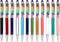 Gullor 2 in 1 Bling Diamond Retractable Ballpoint Pen with Screen Touch Pen for Tablets and Phones, 12 Pack