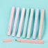 ZEYAR Aesthetic Cute Highlighter Pens, Cream Colors, Chisel Tip, Water Based, Quick Dry, No Bleed, 8 Spring Colors