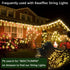 16-Tube 2 Sets 8-Tubes Kwaiffeo Warm White Icicle Lights Outdoor, Meteor Shower Lights for Christmas Thanksgiving New