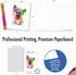 The Best Card Company Assorted Blank Greeting Card Box Set - Includes 20 Cards + Envelopes - 10 Unique Designs -