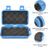 VGEBY Waterproof Box, Shockproof Dry Storage Box with Hard Plastic Protective Grip, Small, Blue