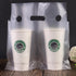 200 Pack Packaging 12" 11" 2 DEAYOU Handle Drinking Poly Bags, Clear Plastic Bags for Delivery, L x H Hanging Hole Cup