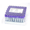 Vacutainer Blood Collection Tubes, Lab Vacuum Blood Collecting Tube for Pet Animals, 100 Pcs Wrap Packaging