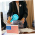 ERINGOGO 4pcs Hand Holding Score Board, Auction Voting Supply Dry Erase Signs, Yes or No Paddles, Classroom Supplies