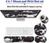 Keyboard Wrist Rest and Mouse Wrist Rest Support Set, Padded Memory Foam, Non-Slip Base for Office Accessories, Cute