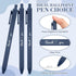 Chiisong 100 Pcs Thank You Pen Bulk Multicolor Ballpoint Pen for Server Employee Appreciation Gift for Coworker Team