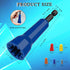 Wire Nut Driver, Spin Twist Wire Connector Socket with 1/4" Chuck, Enhanced Wiring Efficiency, 50pcs Wire Caps