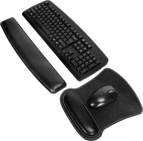 RICHEN Keyboard Wrist Rest Pad and Mouse Wrist Rest Support Set, Ergonomic Support for Easy Typing & Pain Relief