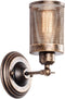 Wall Sconce Industrial Vintage 1-Light, MOONKIST Rustic Fixtures Edison Style Wall Light