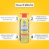 59-50 11oz 57-11oz Brixwell Lc Wax Aerosol Lubricant chm