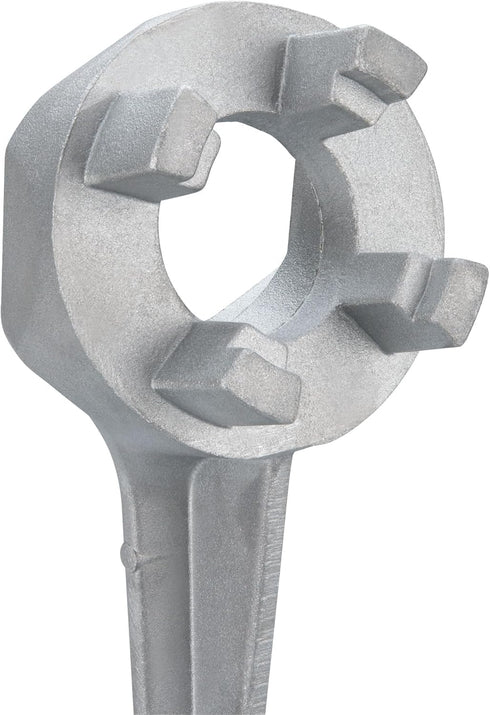 Performance Tool W54160 Aluminum Bung Wrench, Universal Tool for Safe Drum Cap Removal