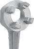 Performance Tool W54160 Aluminum Bung Wrench, Universal Tool for Safe Drum Cap Removal