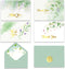 50 PK Thank You Cards Bulk with Envelopes & Gold Foil Stickers,