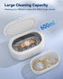 Phniti 20OZ Ultrasonic Jewelry Cleaner for Silver Rings, Necklaces, Eyeglasses, Deep Cleaning Machine for Dental